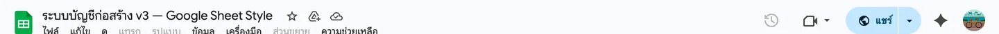 ตำแหน่งเมนู Extensions บนแถบเมนูของ Google Sheets